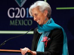 Está confirmada la presencia de la directora gerente del Fondo Monetario Internacional, Christine Lagarde. ARCHIVO  /