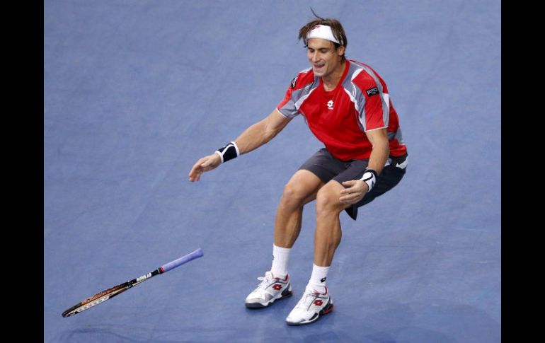 David Ferrer logró en Bercy el primer título de su carrera en un Masters 1000. REUTERS  /