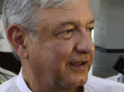 López Obrador dice que Moreira debe presentar pruebas. ARCHIVO  /