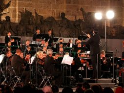 La OFJ cierra el concierto de clausura del Festival Cultural de las Fiestas de Octubre.  /