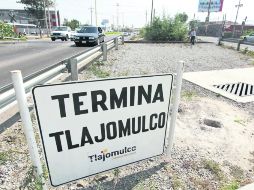 Tlajomulco impulsó obras durante 2011 para mejorar el estado de la vía y la parte que le corresponde a Tlaquepaque evidencia carencias.  /