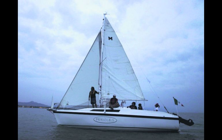 José Ugarte, primer lugar en la Regata de la Luna  /