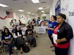 En uno de los Estados claves para la elección estadounidense, Virginia, 54% del electorado es femenino.XINHUA  /