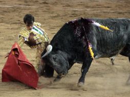 El torero reapareció tras dos años de ausencia. ARCHIVO  /