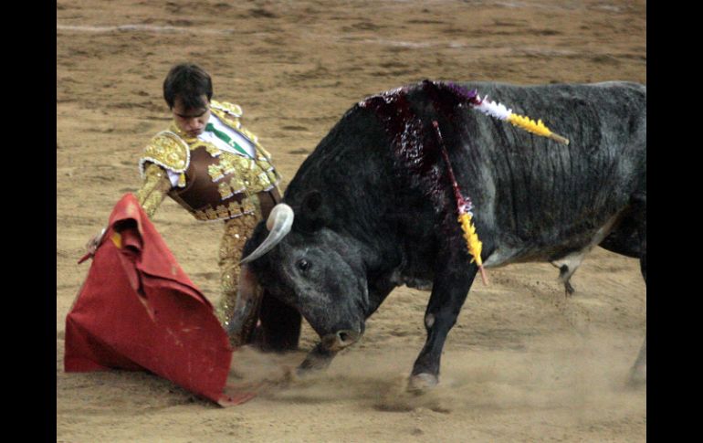 El torero reapareció tras dos años de ausencia. ARCHIVO  /