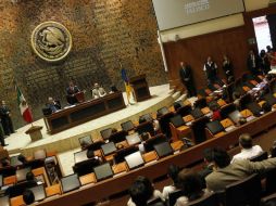 La Comisión Especial Temporal está integrada por un diputado de cada fracción parlamentaria. ARCHIVO  /