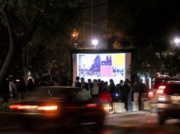 Los resultados fueron dados a conocer por el director del observatorio, David Gómez Álvarez, en el camellón de la avenida Chapultepec.  /