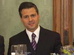 Enrique Peña Nieto, asistió a la 1ra. Sesión Plenaria del Consejo Nacional Banorte-Ixe. NOTIMEX  /