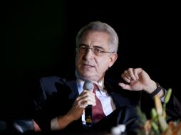 El ex presidente de México, Ernesto Zedillo, durante una reunión del consejo nacional del Grupo Financiero Banorte. XINHUA  /