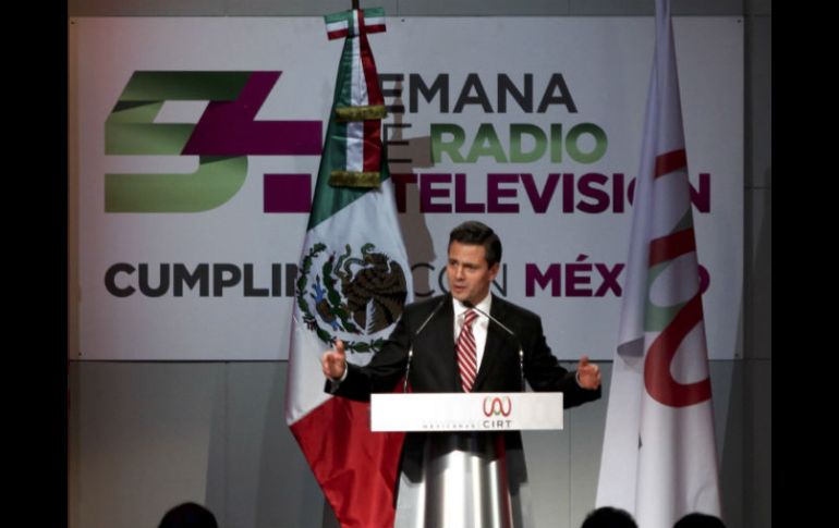 Peña ratifica que respetará las libertades de pensamiento y expresión. NTX  /