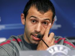 La casa del futbolista del FC Barcelona Javier Mascherano fue desvalijada por ladrones. ARCHIVO  /