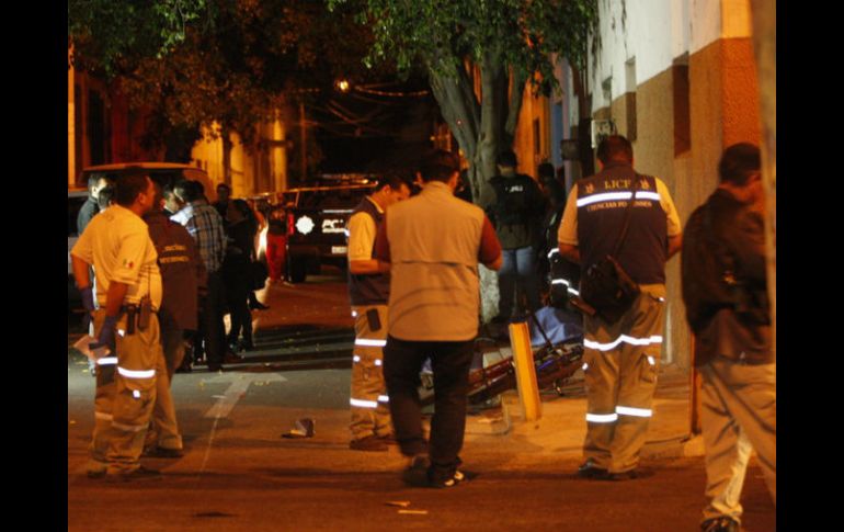 El cuerpos fue llevado a la morgue de la Zona Metropolitana de Guadalajara. ARCHIVO  /