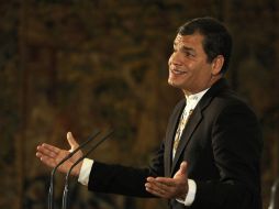 Alianza País postulará la reelección del presidente ecuatoriano Rafael Correa. ARCHIVO  /