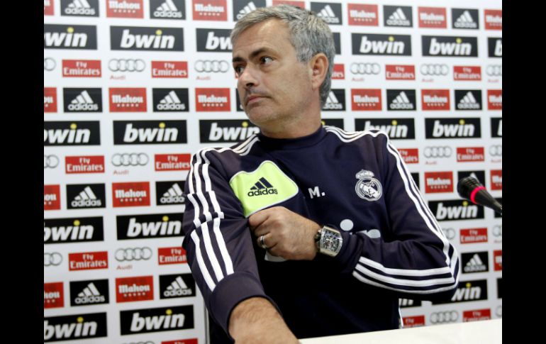 Mourinho enfatiza el hecho de que el Levante no pierde en casa desde abril pasado. EFE  /