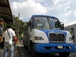 El Gobierno de Jalisco, a través de la SVyT promete que habrá servicio de transporte colectivo. ARCHIVO  /