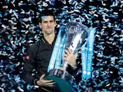 Novak Djokovic volvió a coronarse hoy con un título que ya ganó en 2008. AP  /