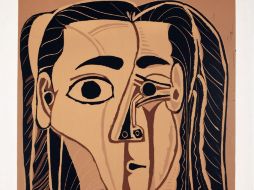 Imagen cedida por Bonhams del grabado de Picasso ''Jacqueline au Bandeau de Face'' (1954). EFE  /