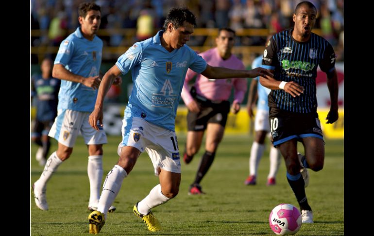 El Club de Fútbol San Luis perteneció a Grupo Nacer durante el torneo Apertura 2012. MEXSPORT  /