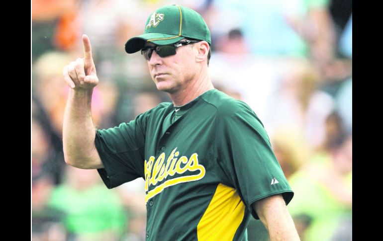 Inesperado. Bob Melvin llevó a Oakland al título divisional. AP  /