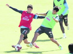 Ángel Reyna (izq.) es de los jugadores importantes que Monterrey tiene en el ataque. MEXSPORT  /