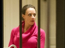 Paula Broadwell se ve hoy en la casa de su hermano en Washington. REUTERS  /