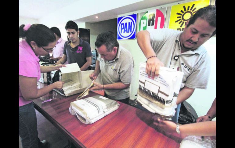 Reculan. El Instituto había decidido destruir el material electoral en octubre; ayer dieron marcha atrás.EL UNIVERSAL  /