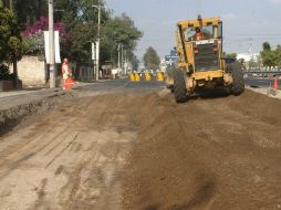 Solicitan a la ciudadanía ser pacientes mientras se realizan las obras de pavimentación. ARCHIVO  /