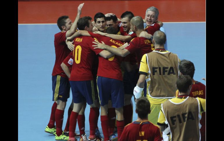 España disputará la final este domingo frente al vencedor del Brasil-Colombia. AP  /