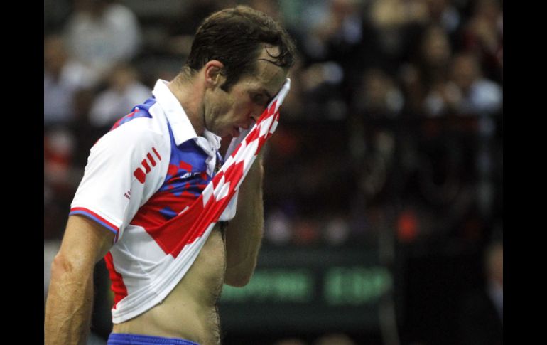 Stepanek señaló que en el segundo set fue capaz de reaccionar, pero ya era demasiado tarde. REUTERS  /