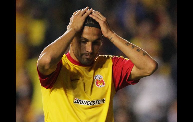 Mauricio Romero tendrá que ver el juego ante las Águilas desde la tribuna. EFE  /