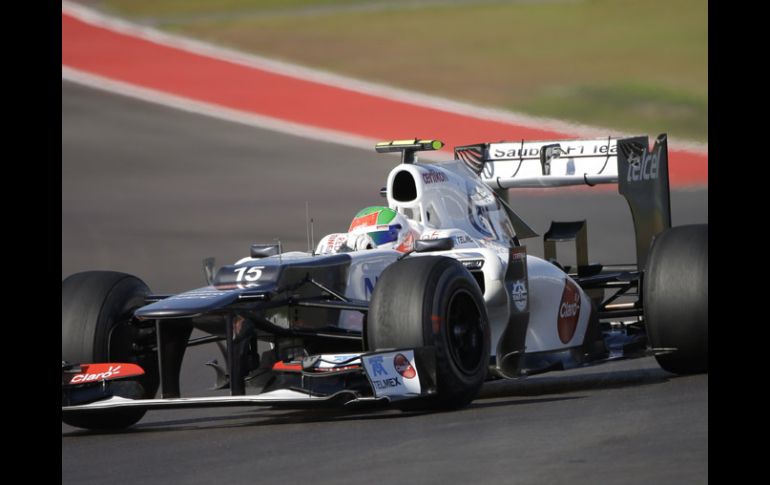 Todo indica que es un hecho que el lugar se Sergio Pérez en Sauber será ocupado por Esteban Gutiérrez. AP  /