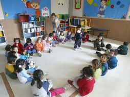 La mitad de las escuelas inscritas al programa son preescolares, pero este nivel no figura en ENLACE. ARCHIVO  /