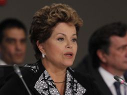 Dilma Roussef, mandataria de la sexta mayor economía en el mundo. EFE  /