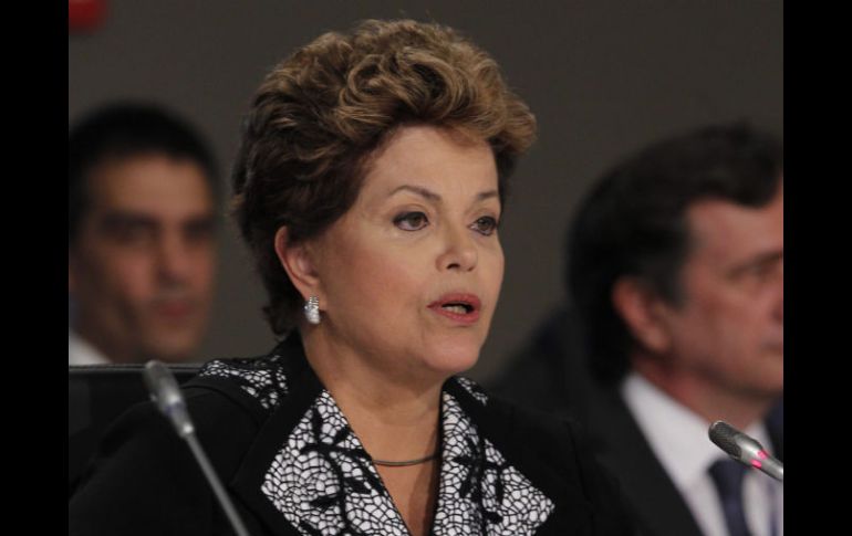 Dilma Roussef, mandataria de la sexta mayor economía en el mundo. EFE  /