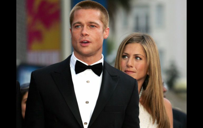 Pitt y Aniston estuvieron casados durante cinco años. ARCHIVO  /