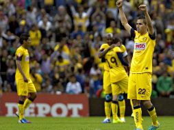 Las Águilas reciben al Toluca el próximo jueves a las 19:00 horas en la cancha del estadio Azteca. ARCHIVO  /