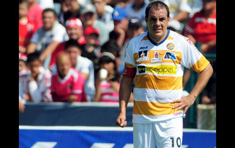 Bajo el liderato de Cuauhtémoc Blanco, Dorados tratará de aprovechar su condición de local. ARCHIVO  /