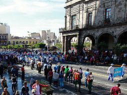 La fecha del desfile conmemorativo del 20 de Noviembre estaba marcada desde el inicio del ciclo escolar.  /