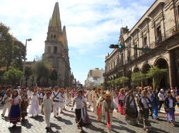 Los oriundos del municipio, estudiantes y maestros, sí acudieron al 102 aniversario de la Revolución Mexicana.  /