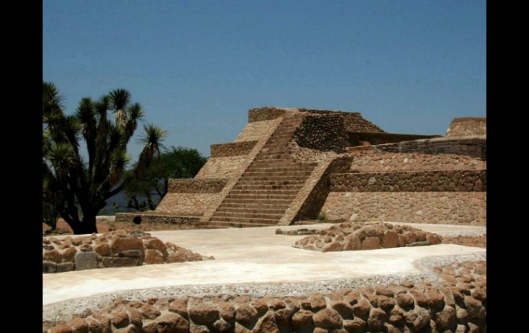 La zona arqueológica de Pahñú, localizada en la comunidad de La Mesilla. EL UNIVERSAL  /