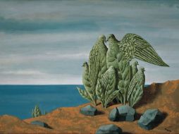 En 1898 nace el pintor belga René Magritte (Foto: ''La isla del tesoro'', 1945). ARCHIVO  /