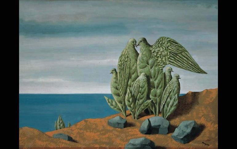 En 1898 nace el pintor belga René Magritte (Foto: ''La isla del tesoro'', 1945). ARCHIVO  /