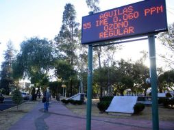 La red de monitoreo cuenta con nueve estaciones distribuidas en la Zona Metropolitana de Guadalajara. ARCHIVO  /