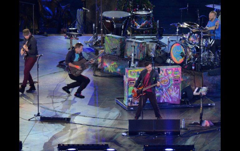 Chris Martin aseguró que la gira ''Live 2012'' ha sido la más divertida. ARCHIVO  /