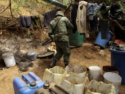 Se presume que las narcofabricas podrían pertenecer al Cartel de Jalisco Nueva Generación.  /