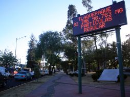 En 2013 se renovará la Red de Monitoreo ambiental con una invesión de 17 MDP del Gobierno estatal. ARCHIVO  /