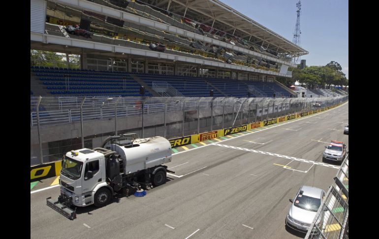 El autodromo de Interlagos será la sede del último Gran Premio de la temporada. AP  /