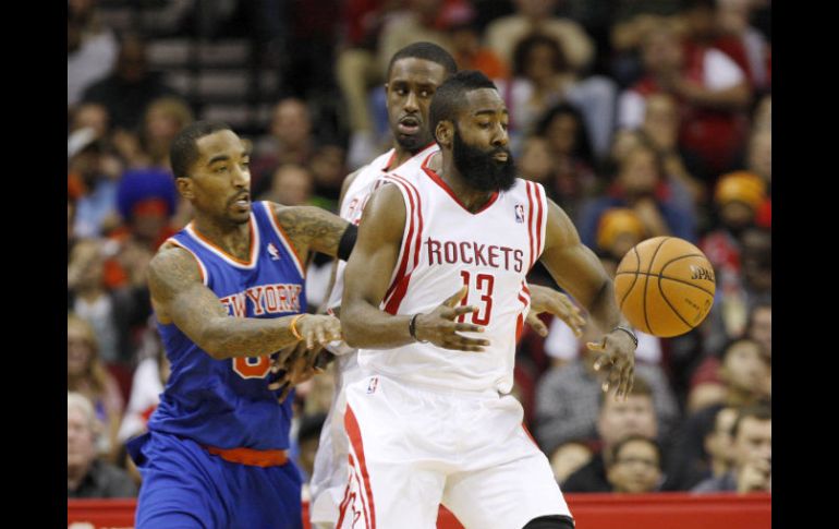 Los Rockets dominaron en el marcador durante todo el partido.  /