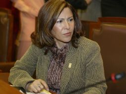 La diputada del PRD, Celia Fausto Lizaola, presentó una iniciativa de reforma al artículo 33 de la Constitución de Jalisco. ARCHIVO  /