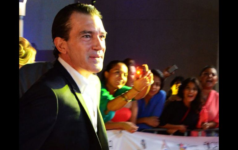 Antonio Banderas es el invitado especial del Festival Internacional de Cine Acapulco. EFE  /